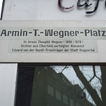 Schild Armin T. Wegner-Platz